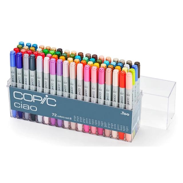 【COPIC】Ciao 第三代 麥克筆 72 Color Set B 72色 B色系 盒裝 /盒 72B 日本原裝進口