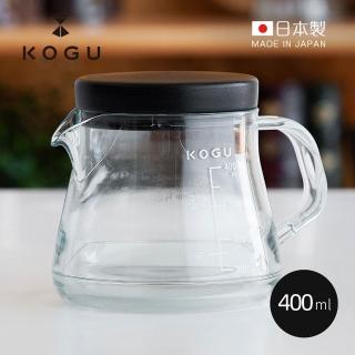 【KOGU 珈琲考具】日製Tritan耐熱防摔咖啡壺-400ml(咖啡下壺/咖啡燒杯/烘焙量杯)