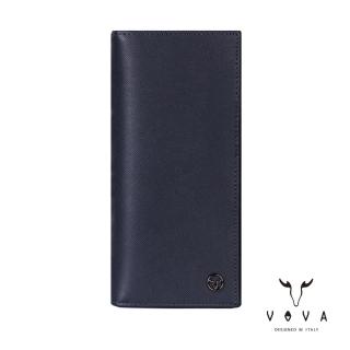 【VOVA 沃汎】CASSIEN 卡西安系列12卡長夾(藍色)