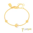 【Just Gold 鎮金店】華爾滋系列 黃金手鍊