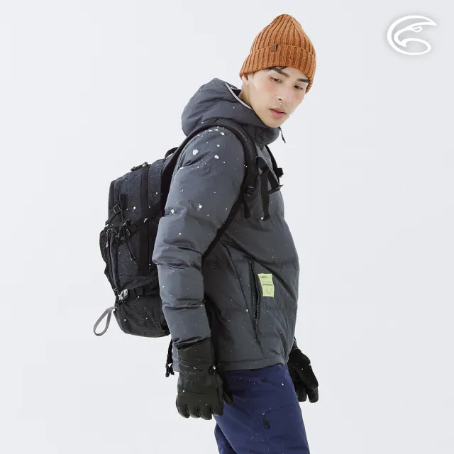 【ADISI】男女款SMAWARM BALL海洋溫控防風保暖連帽外套 AJ2421104 霧灰 S-2XL(蚵殼棉球 海洋紗)