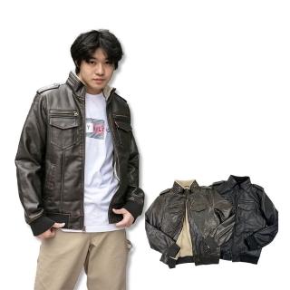 【LEVIS】Levis 搖粒絨 鋪毛皮外套 大尺碼 無帽 皮衣外套 保暖 長袖外套 厚外套 暗袋 皮衣 平輸品(8686)