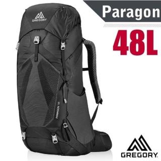 【Gregory】Paragon 48L 專業健行登山揹包.可調式懸架系統(126843-2917 玄武黑)