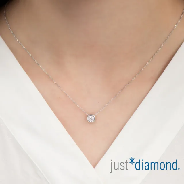 【Just Diamond】鎮金店 18K金 Dreamy 鑽石項鍊
