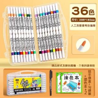 【Cozy 世界水晶原礦與茶】丙烯馬克筆 36色(筆畫滑順、覆蓋力強、色塊分明)