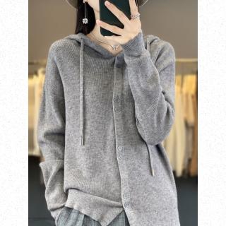 【Very Buy 非常勸敗】預購/韓版秋24春季套頭針織衫套頭帽衫內搭上衣寬鬆長袖毛衣內搭上衣