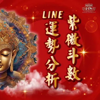 【無量殿】「九天大道院道師」2025紫微斗數 知命開運系列(LINE個人流年運勢分析)