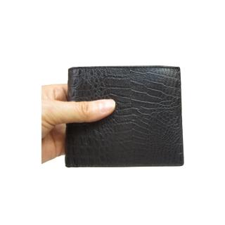 【SNOW.bagshop】短夾男仕短型夾(100%進口牛皮革活動型證件夾標準尺寸)