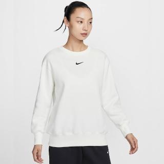 【NIKE 耐吉】長袖上衣 女款 大學T 運動 AS W NSW PHNX FLC OS CREW 米 DQ5734-133(3S4019)