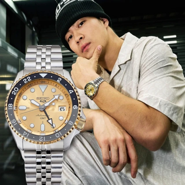 SEIKO 精工 5 Sports 賽車旗幟 SKX 復刻機