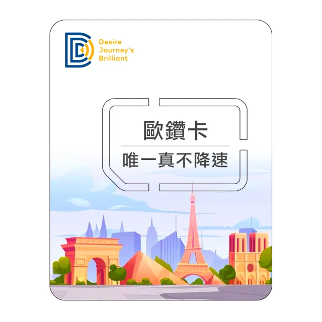 DJB歐Fun卡 歐洲34國網卡 15天總量10GB高速上網