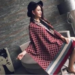 【Emi 艾迷】新年大紅限定色 紅色系暖暖 圍巾 開運 大紅大紫(新年 開運 紅運 紅色)