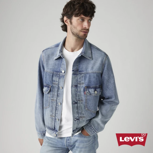 LEVIS 男款 TYPE II 二代牛仔外套 人氣新品 A7632-0014