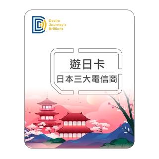 【DJB SIM】遊日卡-日本10天 每日2GB高速流量上網SIM卡(日本三大電信商資源共享)