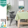 【Osun】北歐風餐桌布桌巾茶几桌墊PVC防水防燙防油可水洗擦拭140x200cm(特惠價直切/波浪款 CE383)