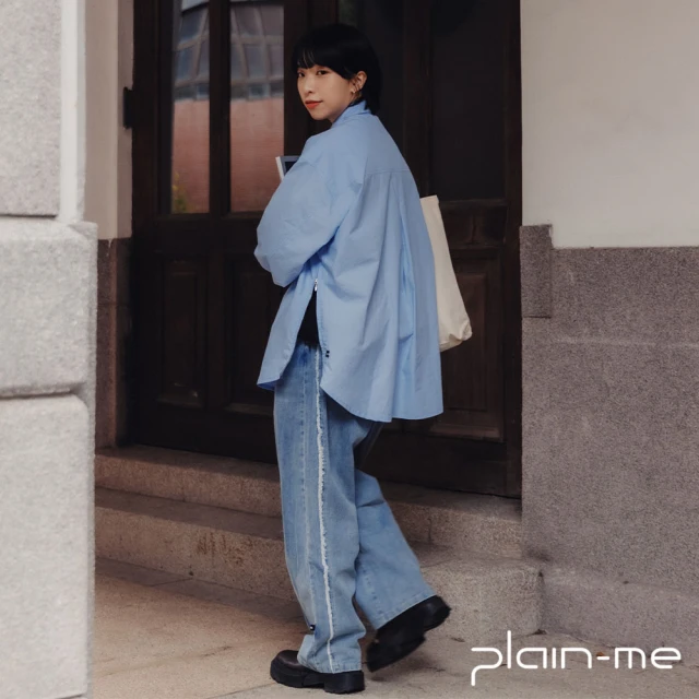 plain-me KFK 丹寧長褲 Jeans KFK1401-242(男款/女款 牛仔褲 丹寧褲 休閒長褲)