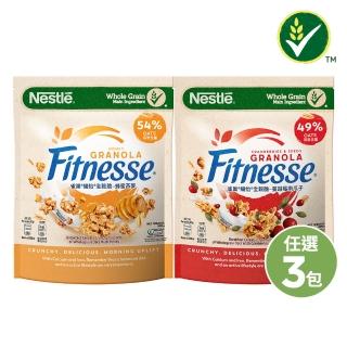 【Nestle 雀巢】纖怡全穀燕麥脆-蜂蜜燕麥/蔓越莓南瓜子300gX3包(口味任選)