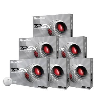【TaylorMade】TP5X Golf Ball 高爾夫球 5-piece 五層球 *6打入(#N76000#邁達康高爾夫)
