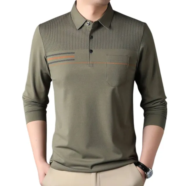 【J.Malo】冬季簡約風長袖polo衫(polo衫 長袖polo衫 男長袖polo衫 精緻刺繡 舒適棉質)