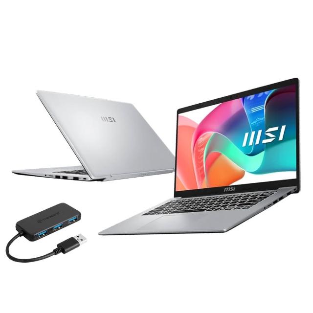 創見HUB組★【MSI 微星】14吋Intel Core 7 150U商務文書筆電(Modern 14/16G/1T SSD/Win11/F1MG-003TW)