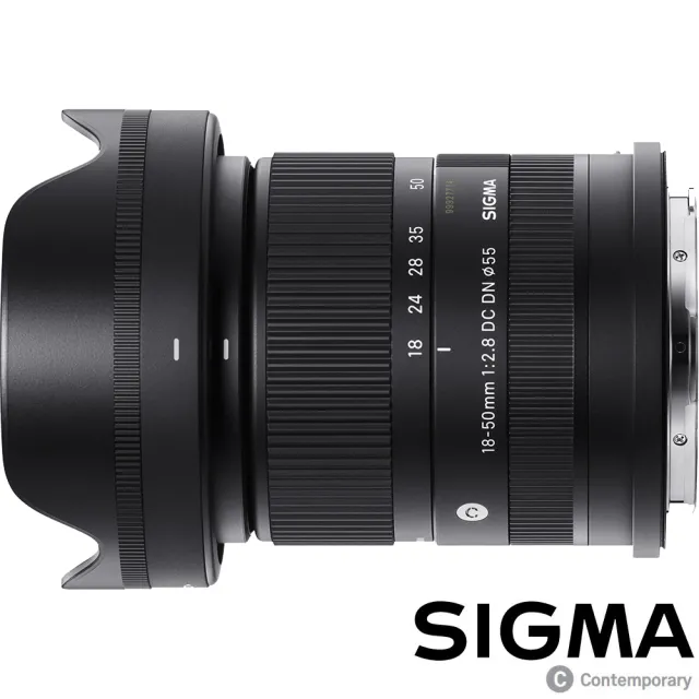 【Sigma】18-50mm F2.8 DC DN Contemporary for FUJIFILM X(公司貨 富士接環 旅遊鏡 APS-C 無反微單眼鏡頭)