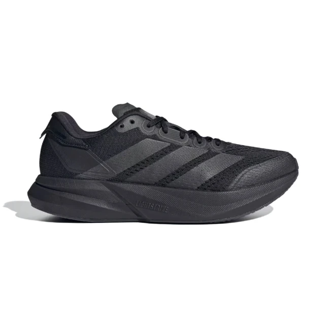 adidas 愛迪達 Duramo Speed 2 男鞋 黑色 運動 休閒 緩震 輕量 透氣 網布 跑鞋 慢跑鞋 IH8204