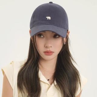 【LEEHER】棒球帽/鴨舌帽/軟頂帽/美式復古/帽子/老帽/顯小臉/高質感/遮陽帽/情侶帽/防曬透