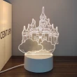 【A-ONE 匯旺】3D雕刻壓克力夜燈 地球 小夜燈 LED底座 臥室燈 生日禮物 聖誕節