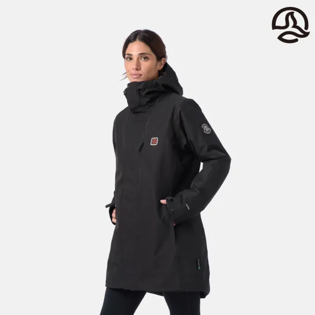 【TERNUA】女 Thermashell 連帽保暖防水外套 CONNE 1644161(戶外 秋冬服飾 防水透氣)