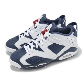 【NIKE GOLF】高爾夫球鞋 Jordan Retro 6 Golf Olympic 男鞋 藍 白 鞋釘 休閒鞋 高球(DV1376-101)