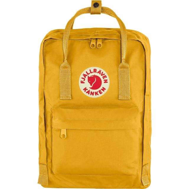 【Fjallraven】Kanken 13吋 後背包 戶外上班兩用後背包(FR23523-160赭黃 424黑莓)