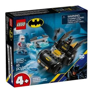 【LEGO 樂高】76301 超級英雄系列 - 蝙蝠俠 與蝙蝠車 大戰急凍人(DC)