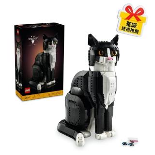 福利品【LEGO 樂高】Ideas 21349 賓士貓(動物模型 居家擺設 禮物)