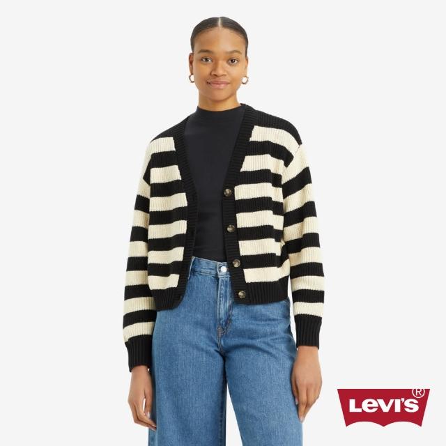 【LEVIS】女款 女款針織罩衫外套 人氣新品 A8728-0007