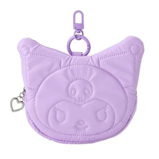 【SANRIO 三麗鷗】冬季羽絨系列 絎縫造型票卡夾 車票套 酷洛米