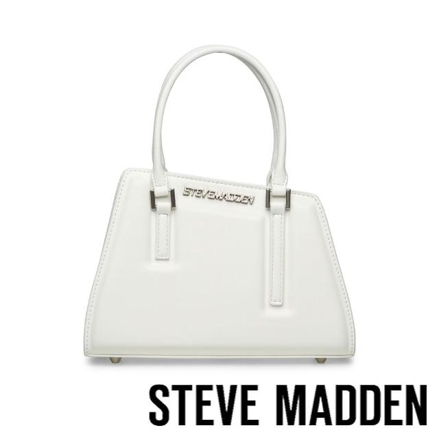 【steve madden】BCASS 造型梯形手提包(白色)