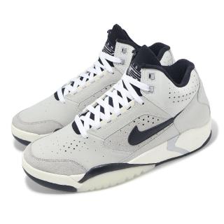 【NIKE 耐吉】休閒鞋 Air Flight Lite Mid 男鞋 灰 黑 復古 中筒(FJ2949-001)