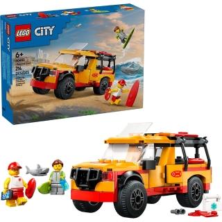 【LEGO 樂高】60453 城市系列 - 救生員海灘救援車