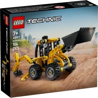 【LEGO 樂高】42197 科技系列 - 反鏟裝載機