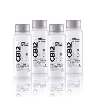 【CB12】官方直營 White淨味美白漱口水 250ml-超值組*4(全新包裝)