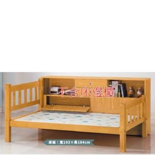 【AS 雅司設計】AS雅司-喬尼3.7尺母床-112.11*200*90.9cm-不含床邊櫃