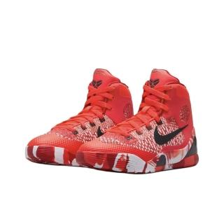 【NIKE 耐吉】Nike Kobe 9 Elite Protro 紅 聖誕節 高筒 GS HJ9446-600(聖誕節 運動鞋 休閒鞋 大童鞋)