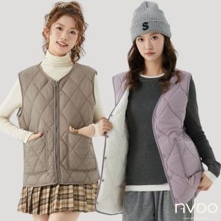 【NVDO】現貨 秋冬澎澎感百搭保暖背心-三款可選(身形M-2XL可穿/保暖填充/秋冬款)