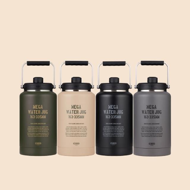 【Cargo】工業風不鏽鋼3.8L手提水壺