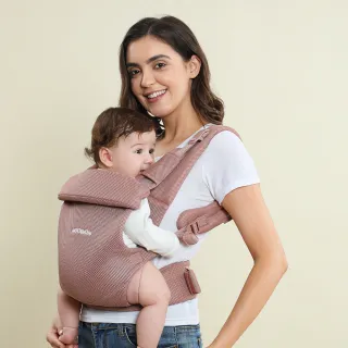 【MOOIMOM 沐伊孕哺】3D透氣包覆式嬰幼兒揹巾(多款可選)