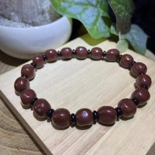 【Cozy 世界水晶原礦與茶】龍宮血舍利隨形珠大 66-7(能驅邪避兇、護身、引福之作用)
