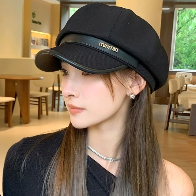 MoonDy 英倫風 八角帽 帽子 女款 報童帽 畫家帽 復 MoonDy 英倫風 八角帽 帽子 女款 報童帽 畫家帽 復