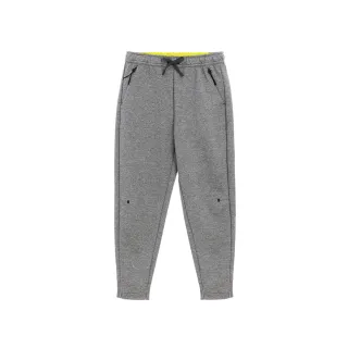 【GIORDANO 佐丹奴】童裝修身運動長褲(06 中花灰)