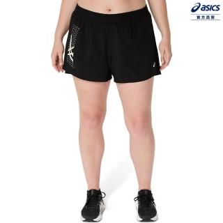 【asics 亞瑟士】ICON 4吋 平織短褲 女款 海外版型 跑步下著(2012D178-001)