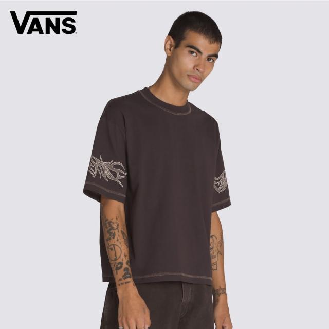 【VANS 官方旗艦】Skate Mike Gigliotti Tribal 男女款咖啡色短袖T恤